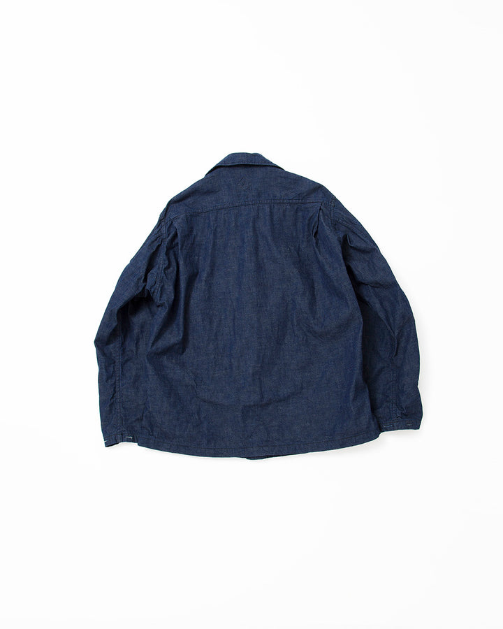 CS022・Navy Utility Jac Shirt / Indigo Denim