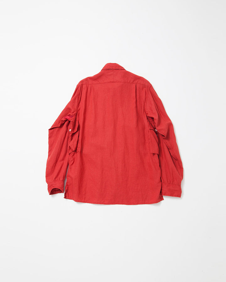 CS081・Hunter Hiker Jac Shirt / Red