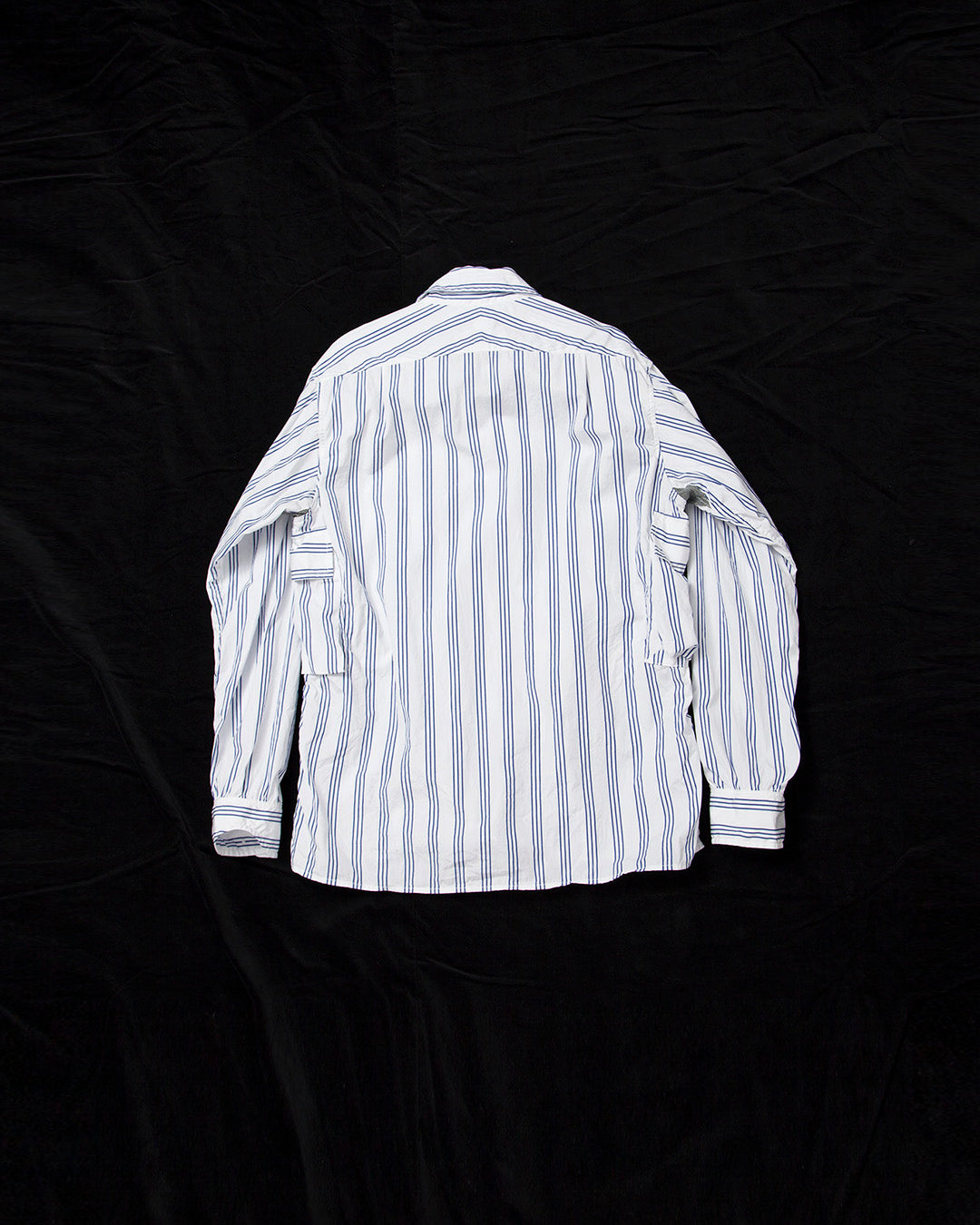 THE CORONA UTILITY・Hunter Hiker Jac Shirt / White × Blue
