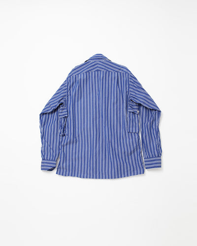 THE CORONA UTILITY・Hunter Hiker Jac Shirt / Blue × White