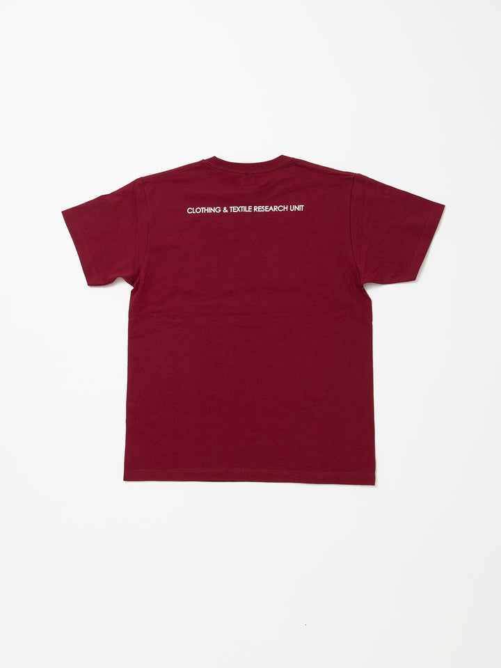 CT005・ARMY Felt Tee / Burgundy