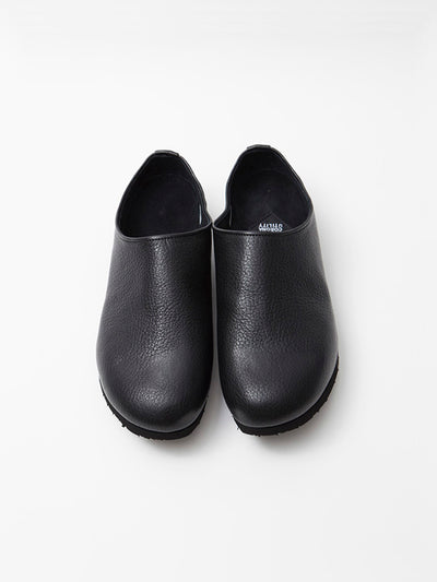 CZ010 - NAKAMURA SHOES × CORONA・Goat Skin Easy Slip-On - Black
