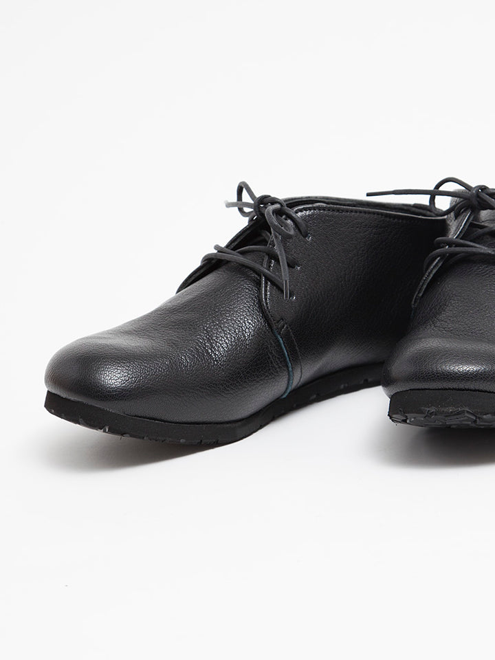 NAKAMURA SHOES × THE CORONA UTILITY - CZ011・Black Goat Skin Easy Chukka