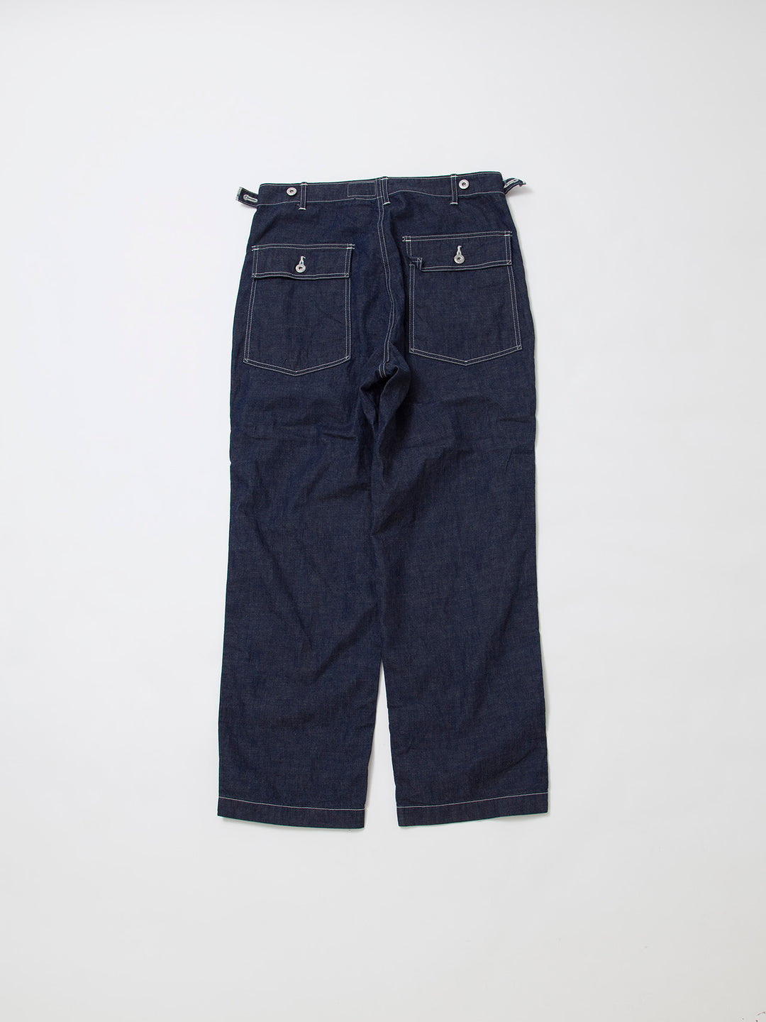 FP001・"UTILITY SLACKS" / High Density Indigo Denim w/Natural Stitch