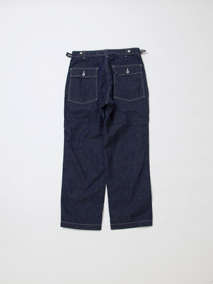 FATIGUE SLACKS - FP001・"UTILITY SLACKS" / High Density Indigo Denim w/Natural Stitch