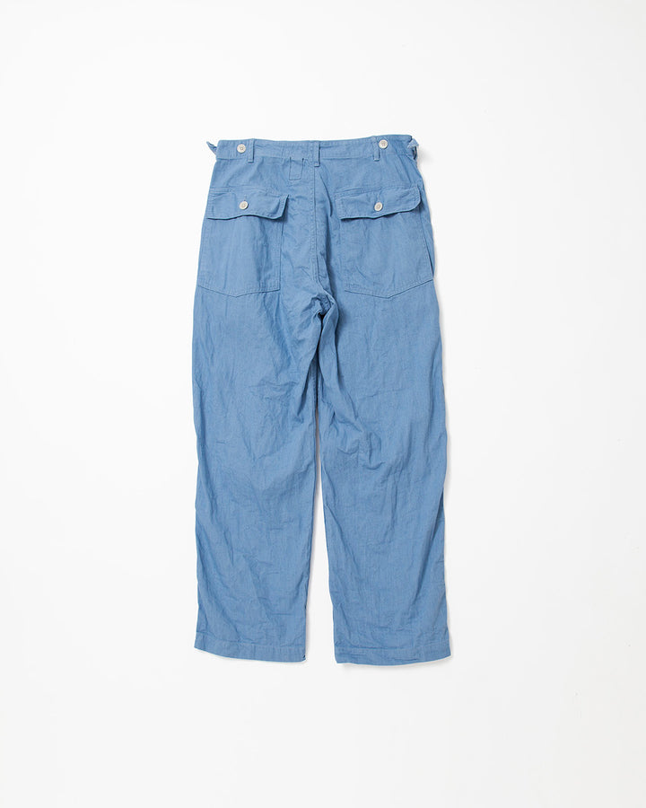 FATIGUE SLACKS - FP001・UTILITY SLACKS / 8oz Bleached Denim