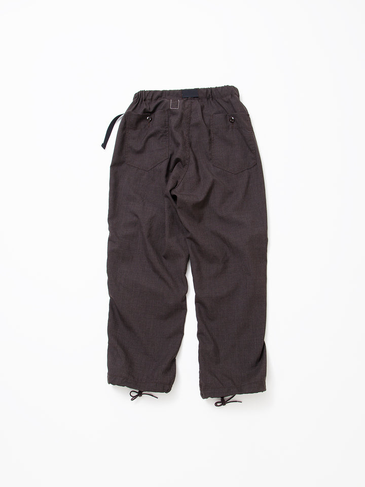 FP005E・"AGGRESSOR EASY SLACKS" / Wool Tropical Cloth - Brown