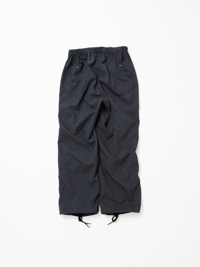 FP005E - FATIGUE SLACKS "AGGRESSOR EASY SLACKS" / Wool Tropical Cloth - Charcoal