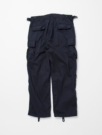 FP006 - FATIGUE SLACKS "JUNGLE SLACKS" / Cotton H.B.T - Navy
