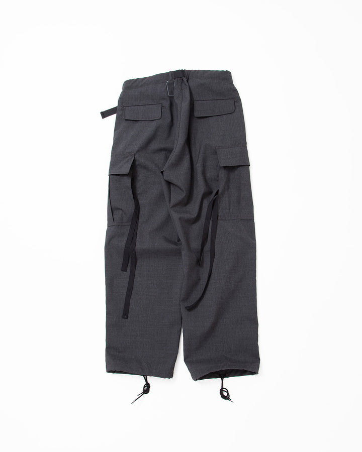 FP006E・JUNGLE EASY SLACKS / Heather Charcoal