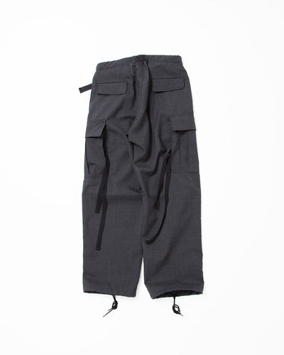 FATIGUE SLACKS - JUNGLE EASY SLACKS / Heather Charcoal