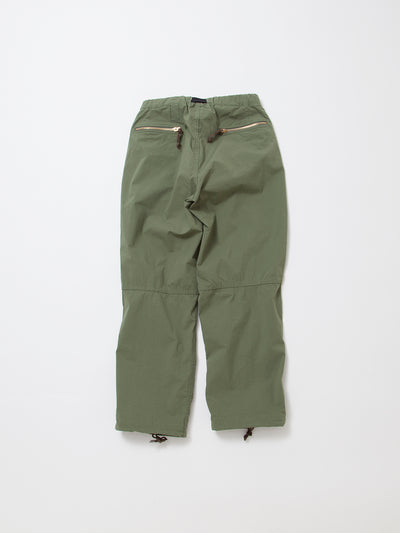 FP007E - FATIGUE SLACKS "EX-48 EASY SLACKS" / Nylon + Cotton Ripstop - Tropical Green