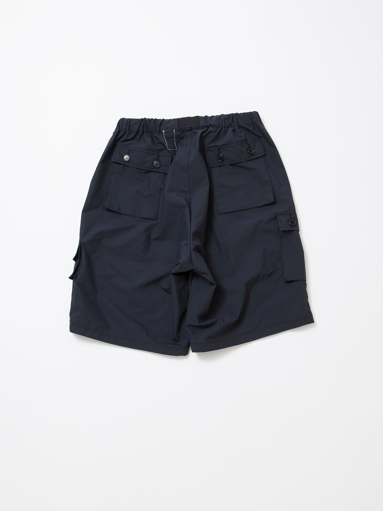 FP014E - FATIGUE SLACKS "TIGER EASY SHORT SLACKS" / Polyester Ripstop - Black