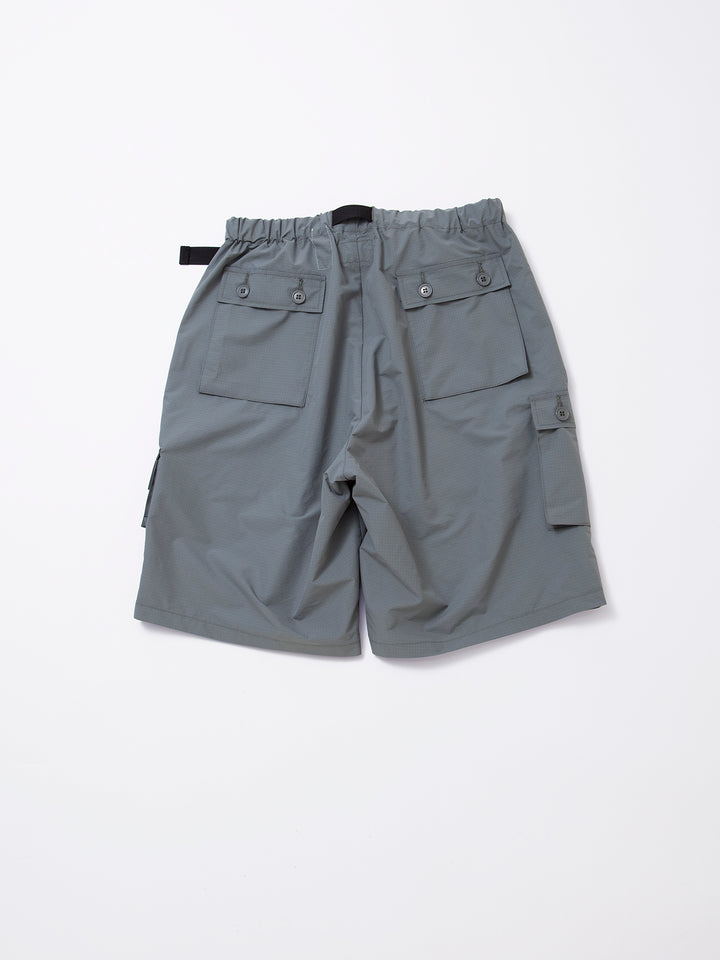 FATIGUE SLACKS - FP014E・"TIGER EASY SHORT SLACKS" / Polyester Ripstop - Light Grey