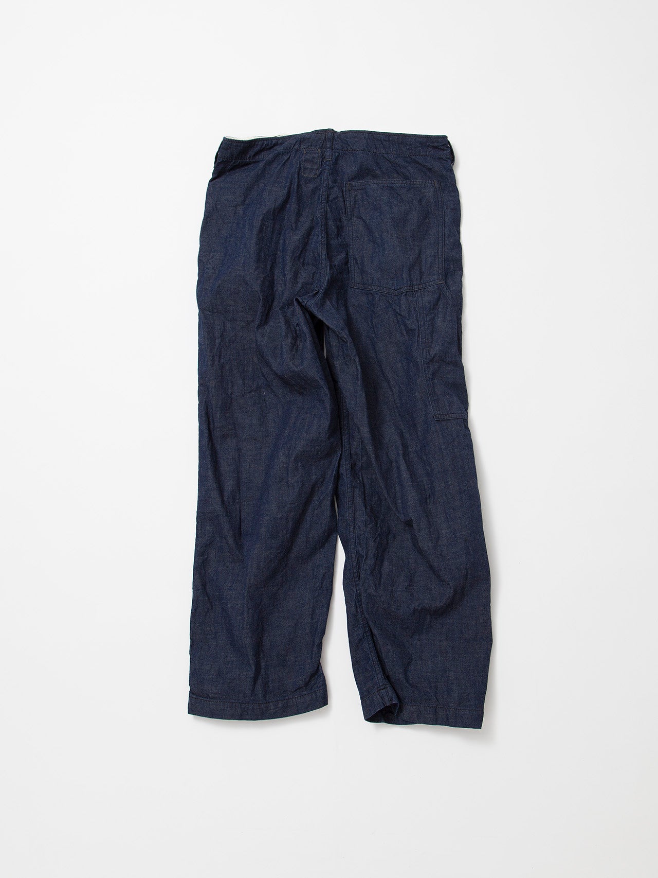 FP017 - FATIGUE SLACKS "UTILITY RM-43 SLACKS" / High Density Indigo Denim