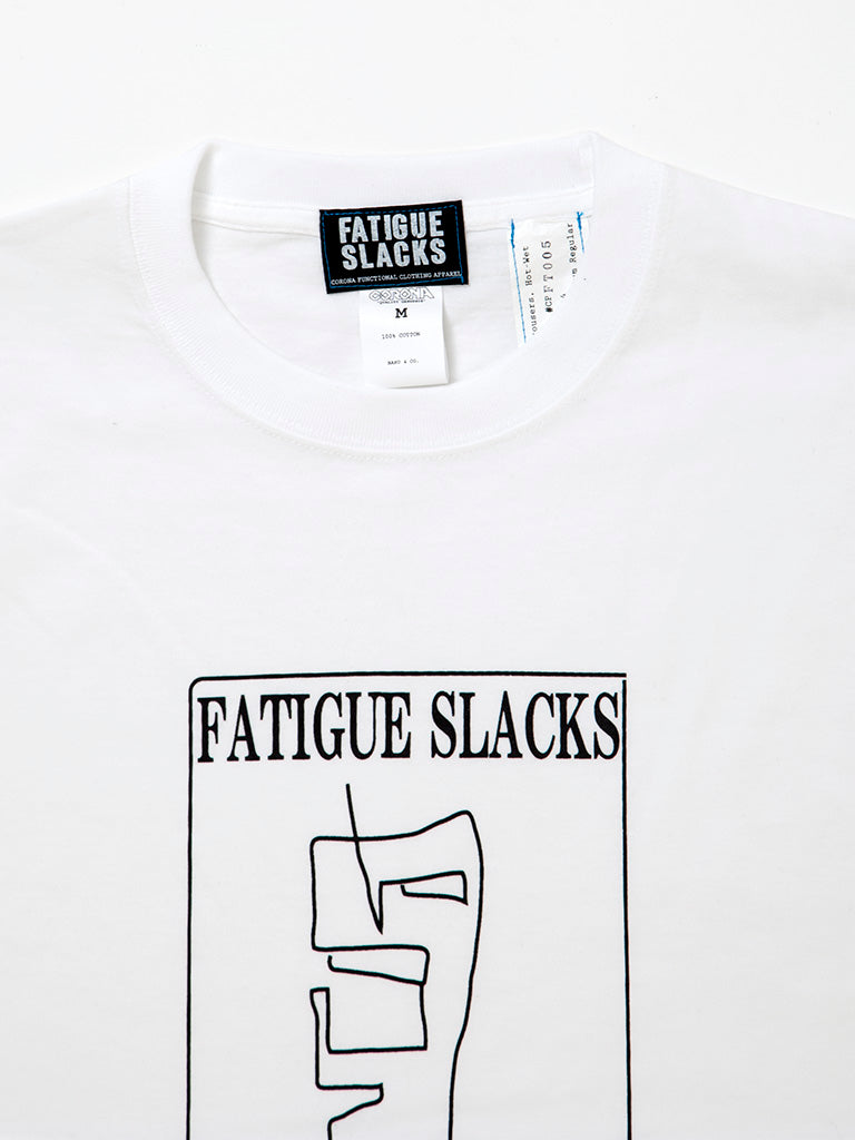 FT005 - FATIGUE SLACKS・Paper Label Design Tee