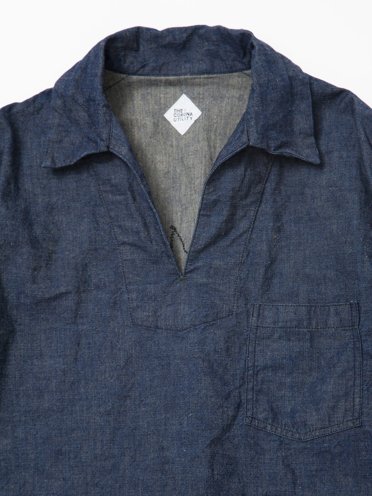 CJ005 - CORONA・Utility Sailor Jacket / 8.5oz High Density Indigo Denim