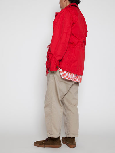 CJ007 - CORONA・M-43 Field Jacket / Weather Cloth - Red