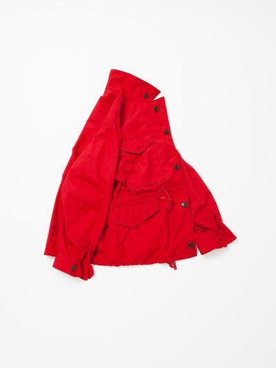 CJ007 - CORONA・M-43 Field Jacket / Weather Cloth - Red
