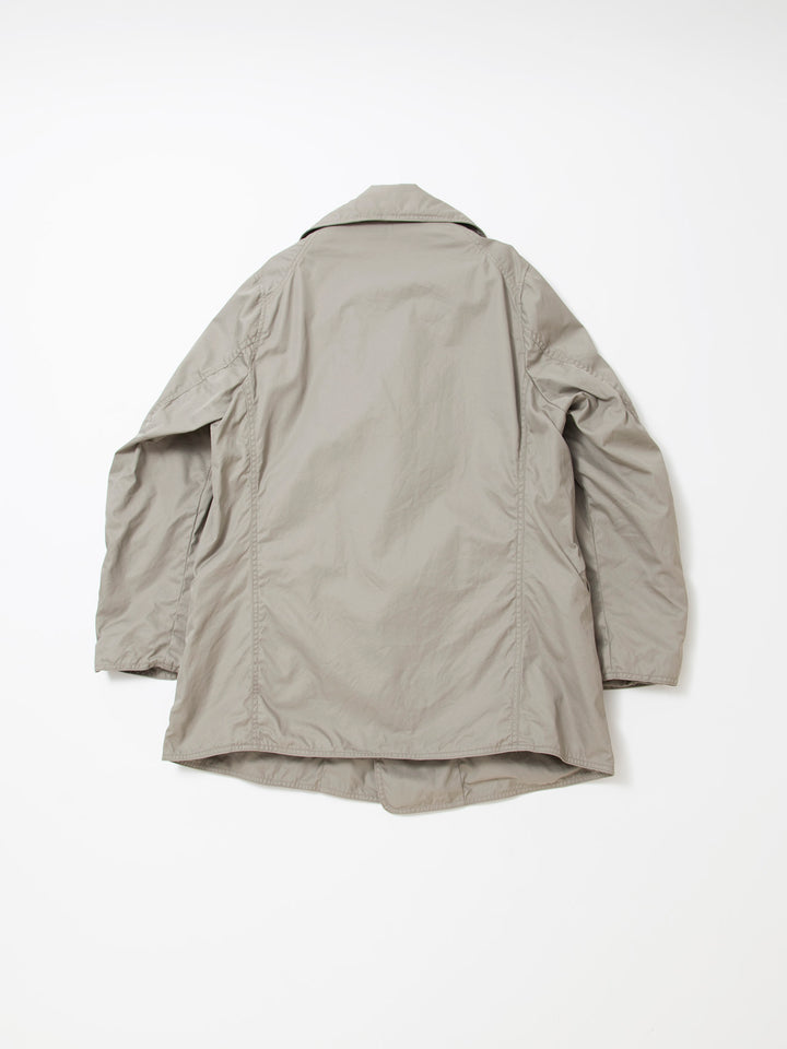 CJ009・Utility Mackinaw Coat / High Density Cotton Gabardine - Sand Beige