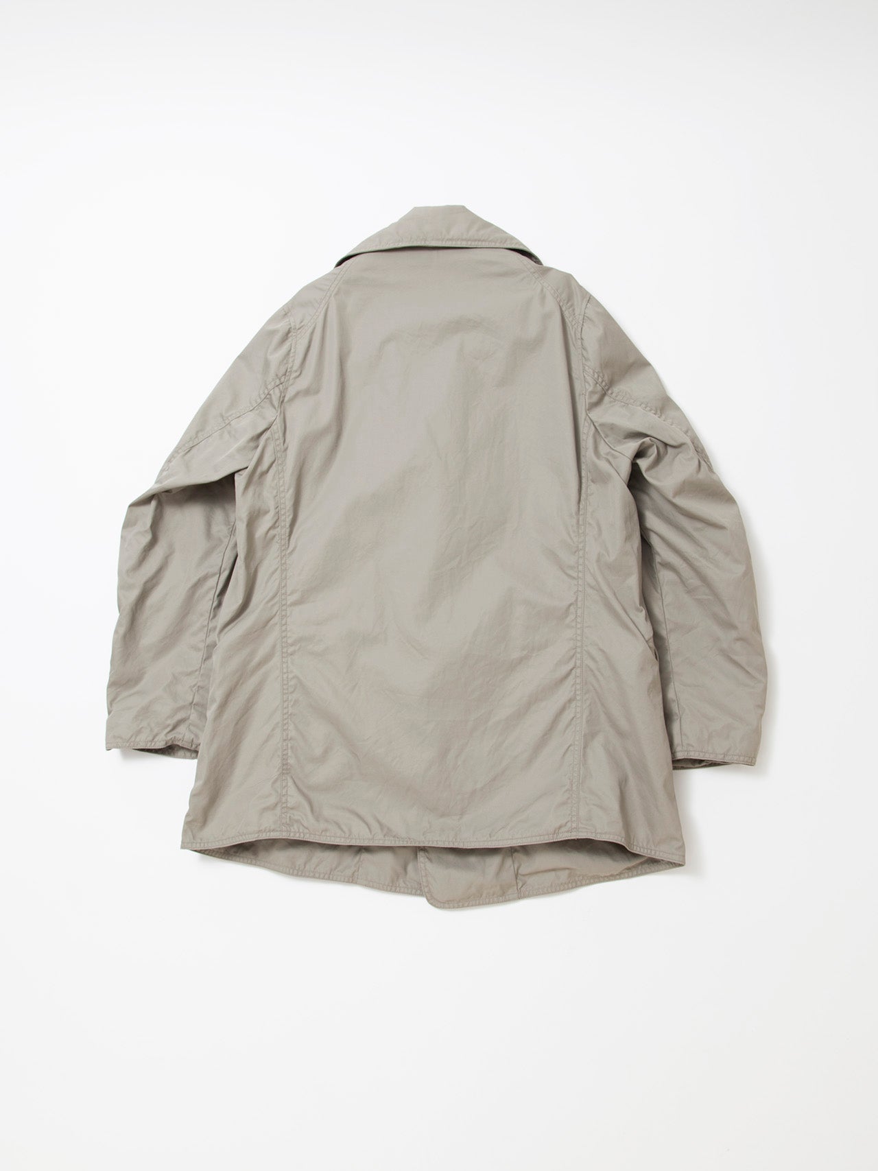 CJ009 - CORONA・Utility Mackinaw Coat / High Density Cotton Gabardine - Sand Beige