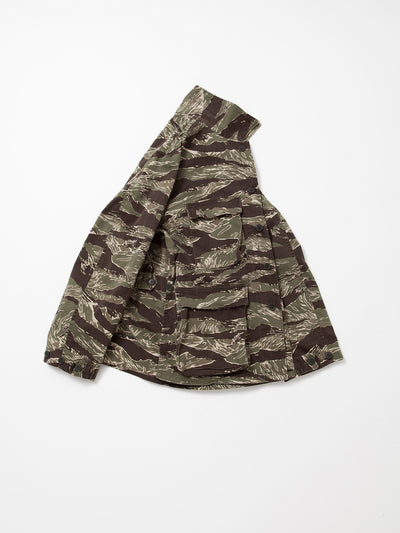 THE CORONA UTILITY・B.D.U Jacket / Tiger Stripe・Combat Fatigue Pattern Twill w/Special Bio Wash