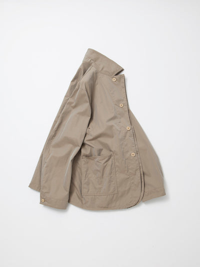 CJ034 - CORONA・Utility Work Coat / High Density Chambray Gabardine - Beige