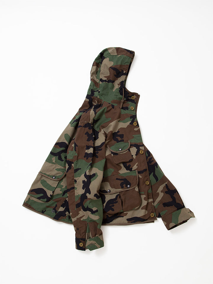 CJ039・Kerry's Parka 20 / NYCO Woodland Camouflage Pattern Twill from U.S