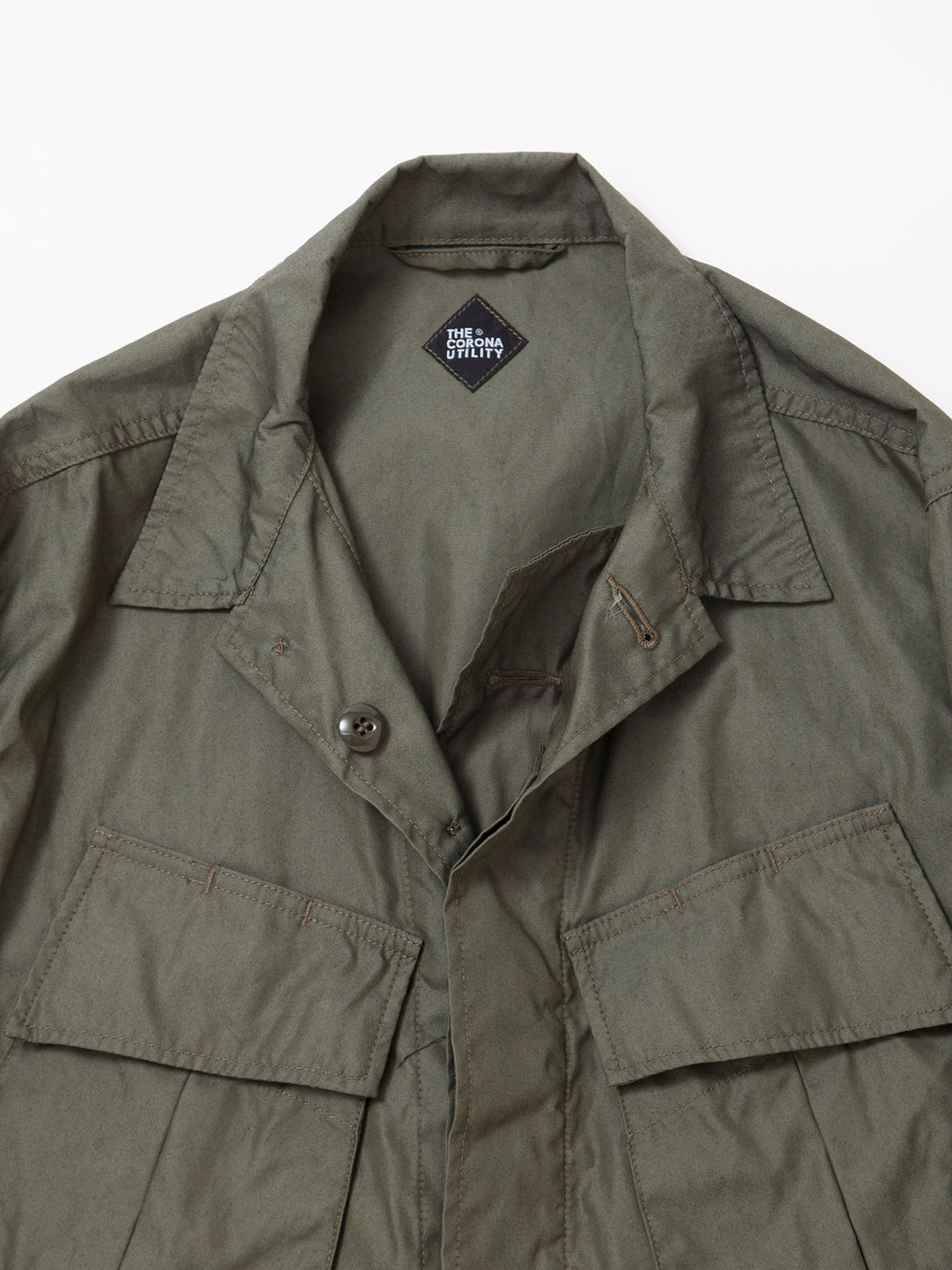 CJ096・Jungle Jacket / USMC M-51 NYCO Blocks - OD
