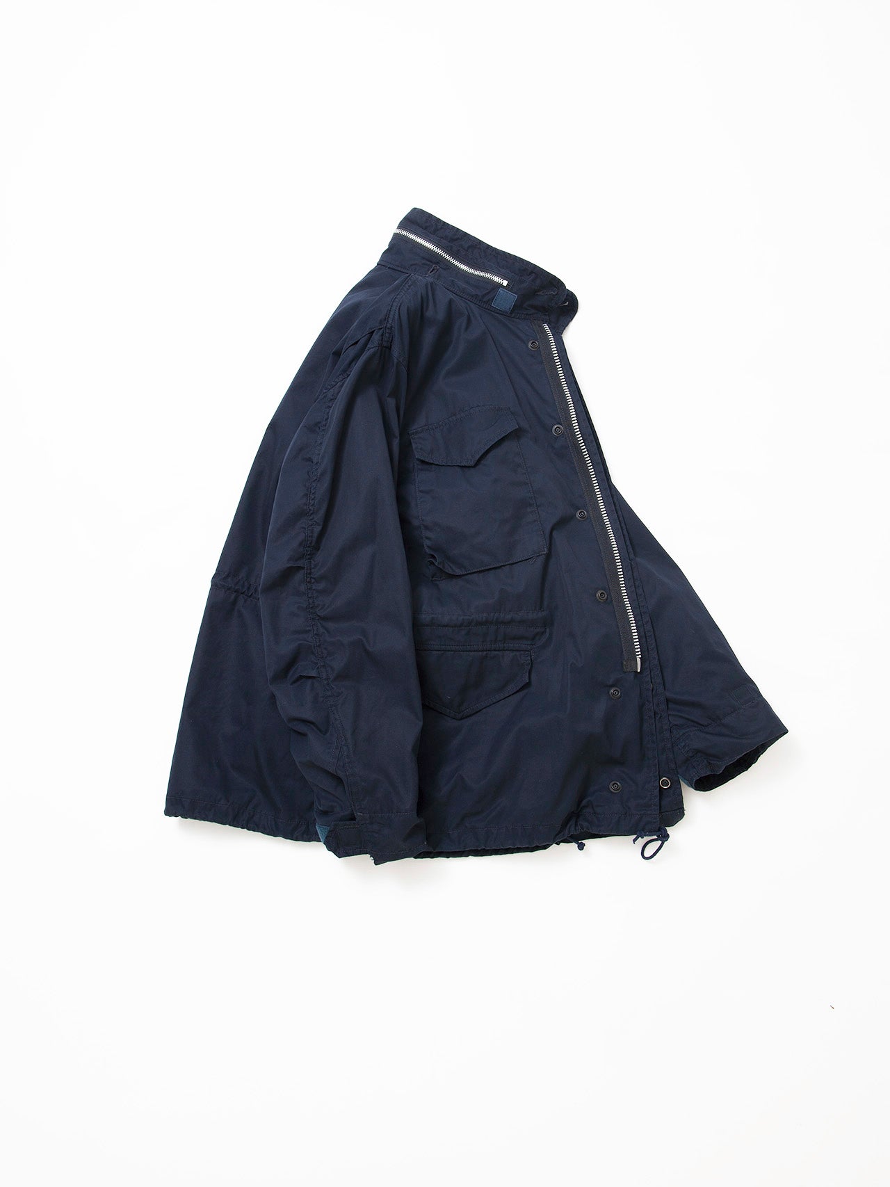 CJ112 - CORONA・M-65 Field Jacket / High Density Cotton Gabardine - Midnight Navy
