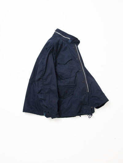CJ112 - CORONA・M-65 Field Jacket / High Density Cotton Gabardine - Midnight Navy