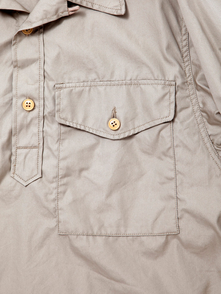 CS008・Utility Pullover Stream Shirt / USMC M-51 NYCO Blocks - Beige