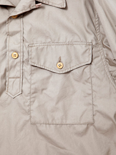 CS008 - CORONA・Utility Pullover Stream Shirt / USMC M-51 NYCO Blocks - Beige