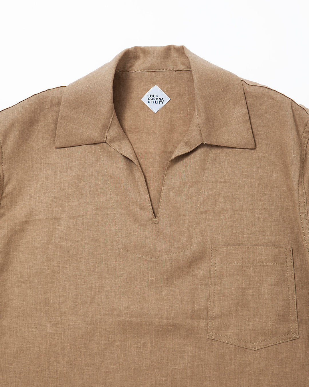 THE CORONA UTILITY・Utility Sailor Short Sleeve Jacket / Khaki