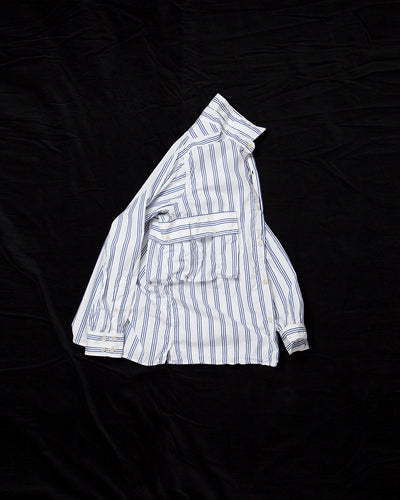 THE CORONA UTILITY・Hunter Hiker Jac Shirt / White × Blue