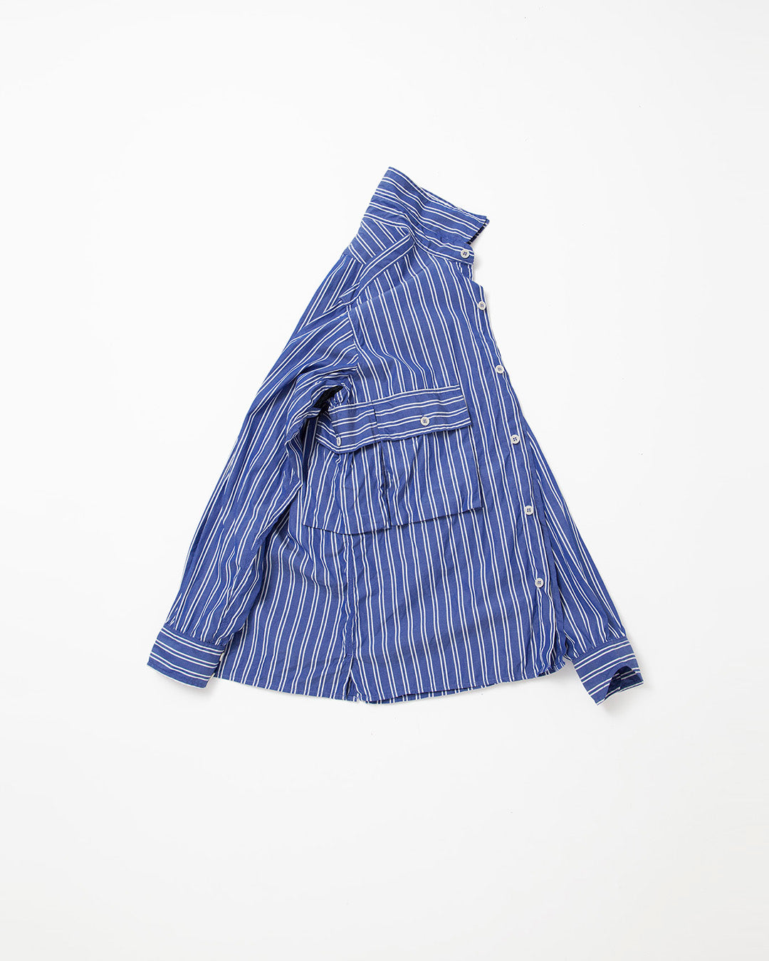 CS081・Hunter Hiker Jac Shirt / Blue × White