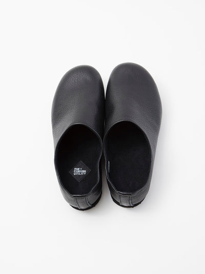 CZ010 - NAKAMURA SHOES × CORONA・Goat Skin Easy Slip-On - Black