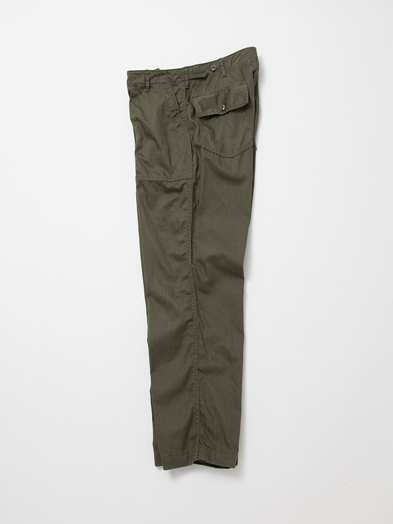 FP001 - FATIGUE SLACKS "UTILITY SLACKS" / Cotton H.B.T - OD