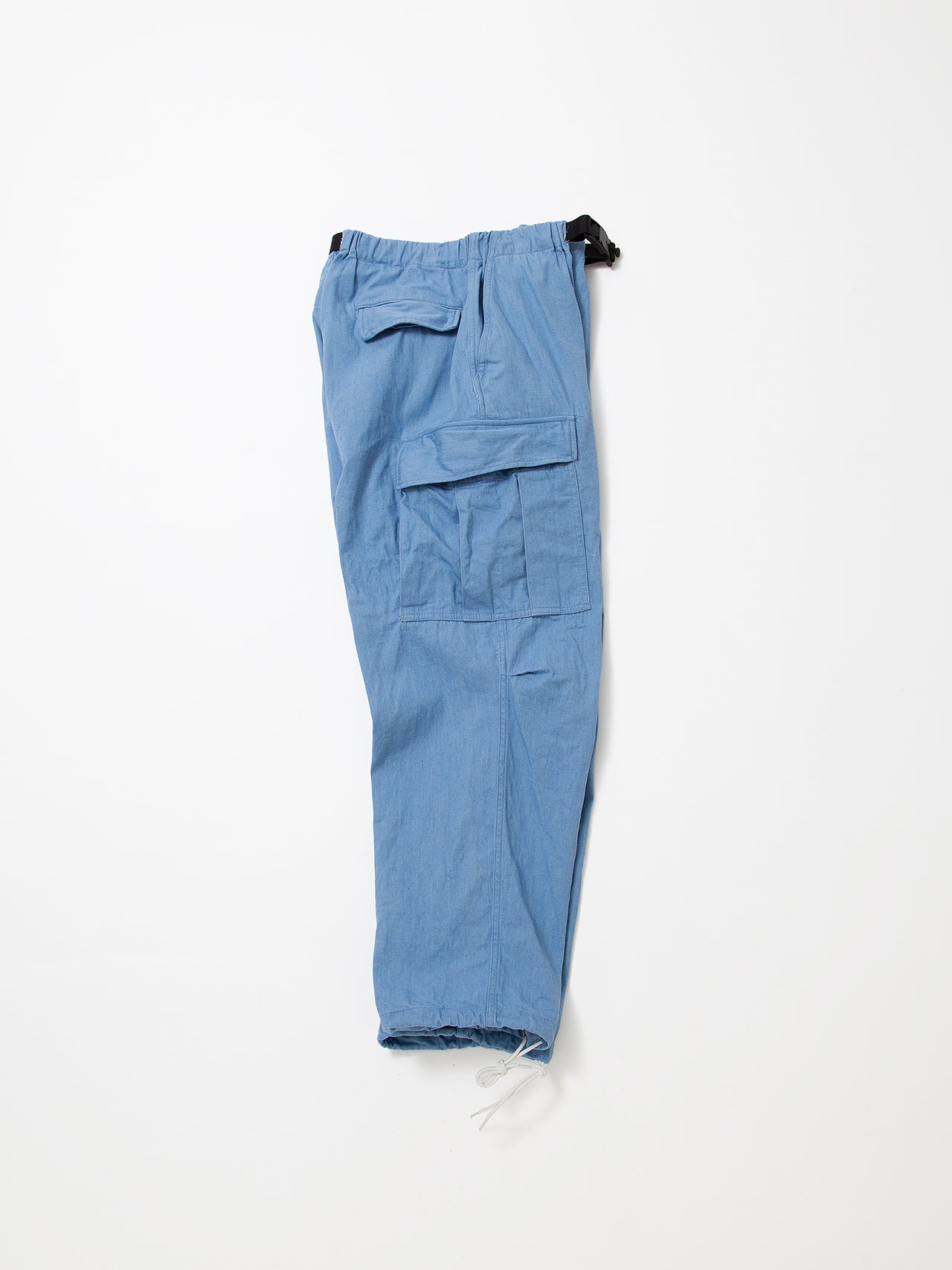 FP006E - FATIGUE SLACKS "JUNGLE EASY SLACKS" / Bleached Denim