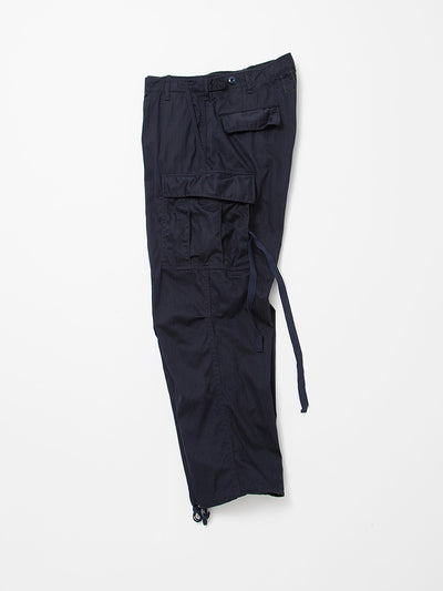 FP006 - FATIGUE SLACKS "JUNGLE SLACKS" / Cotton H.B.T - Navy
