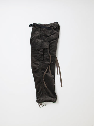 FP006E - FATIGUE SLACKS "JUNGLE EASY SLACKS" / Stretch Corduroy - Olive Green