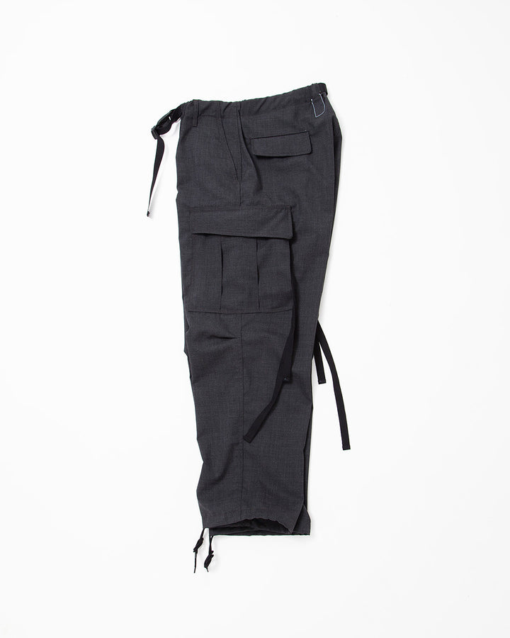 FP006E・JUNGLE EASY SLACKS / Heather Charcoal