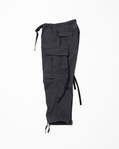 FATIGUE SLACKS - JUNGLE EASY SLACKS / Heather Charcoal