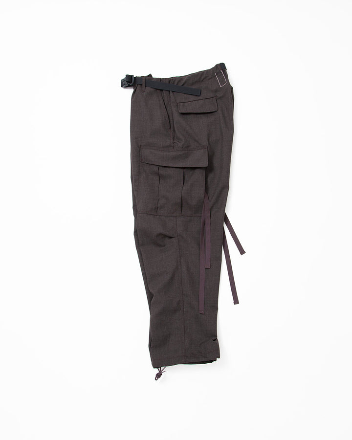 FP006E・JUNGLE EASY SLACKS / Heather Brown