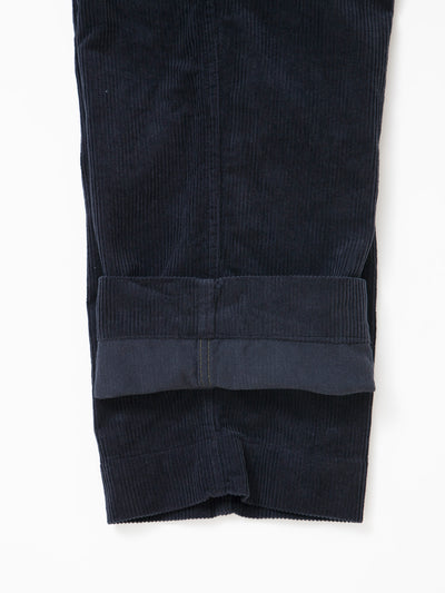 FP010 - FATIGUE SLACKS "DESERT SLACKS" / Cotton Corduroy - Midnight Navy