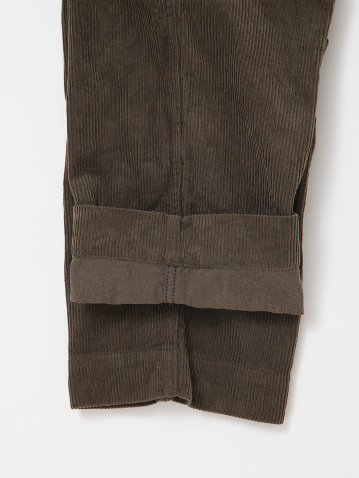 FP010・"DESERT SLACKS" / Cotton Corduroy - Olive