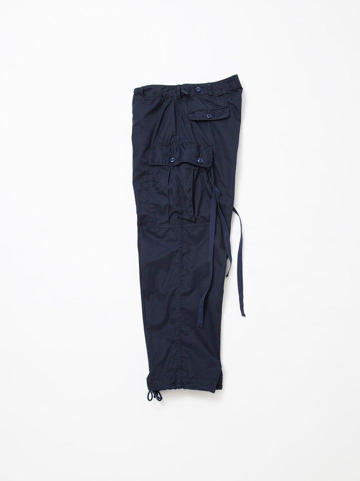 FP013・"VIETNAM SLACKS" / High Density Cotton Gabardine - Midnight Navy