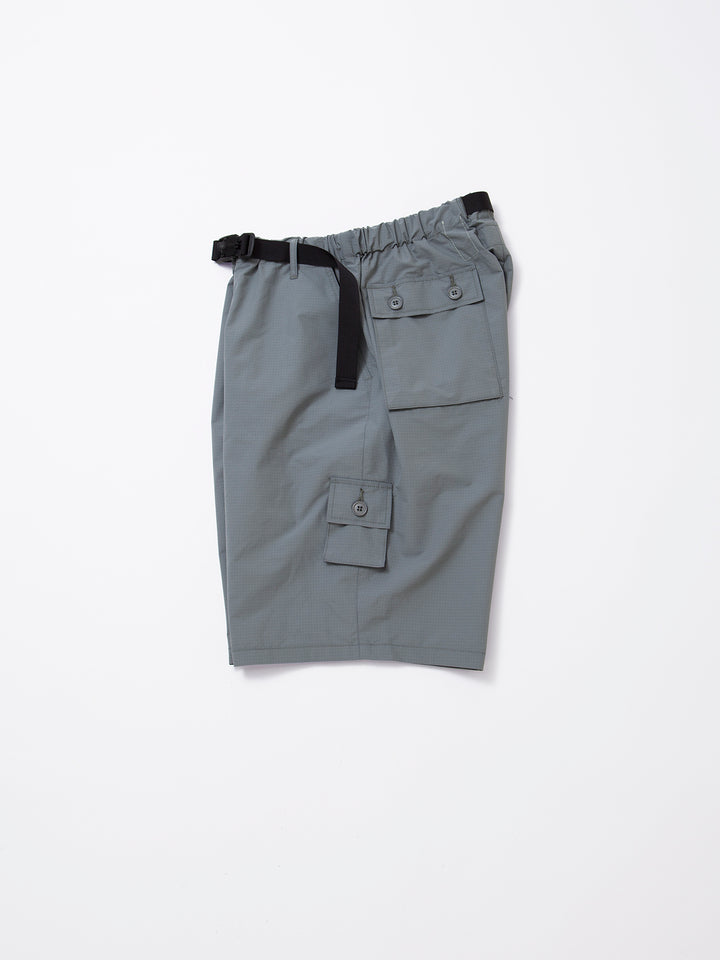 FATIGUE SLACKS - FP014E・"TIGER EASY SHORT SLACKS" / Polyester Ripstop - Light Grey