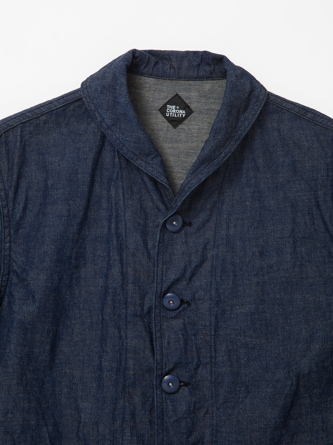 CJ004・Utility Navy Jumper / High Density Indigo Denim