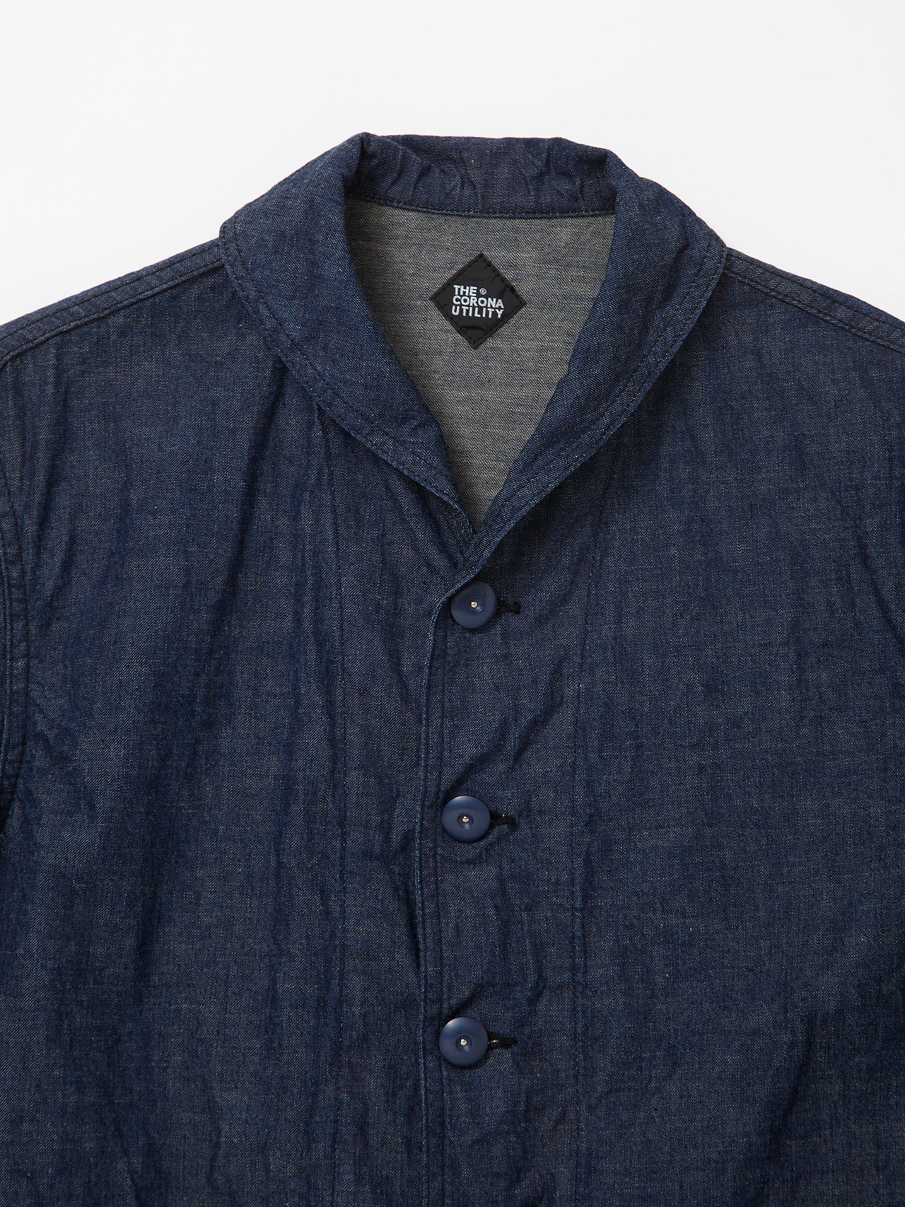 CJ004 - CORONA・Utility Navy Jumper / High Density Indigo Denim